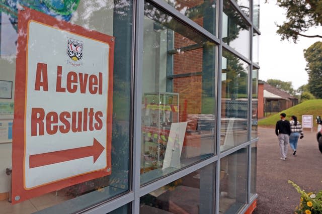 A-level results