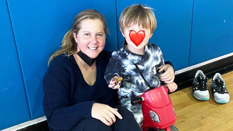 Amy Schumer Gets Super Relatable About Feeling 'in Love and Scared' as a Mom: 'Heaven on Earth'