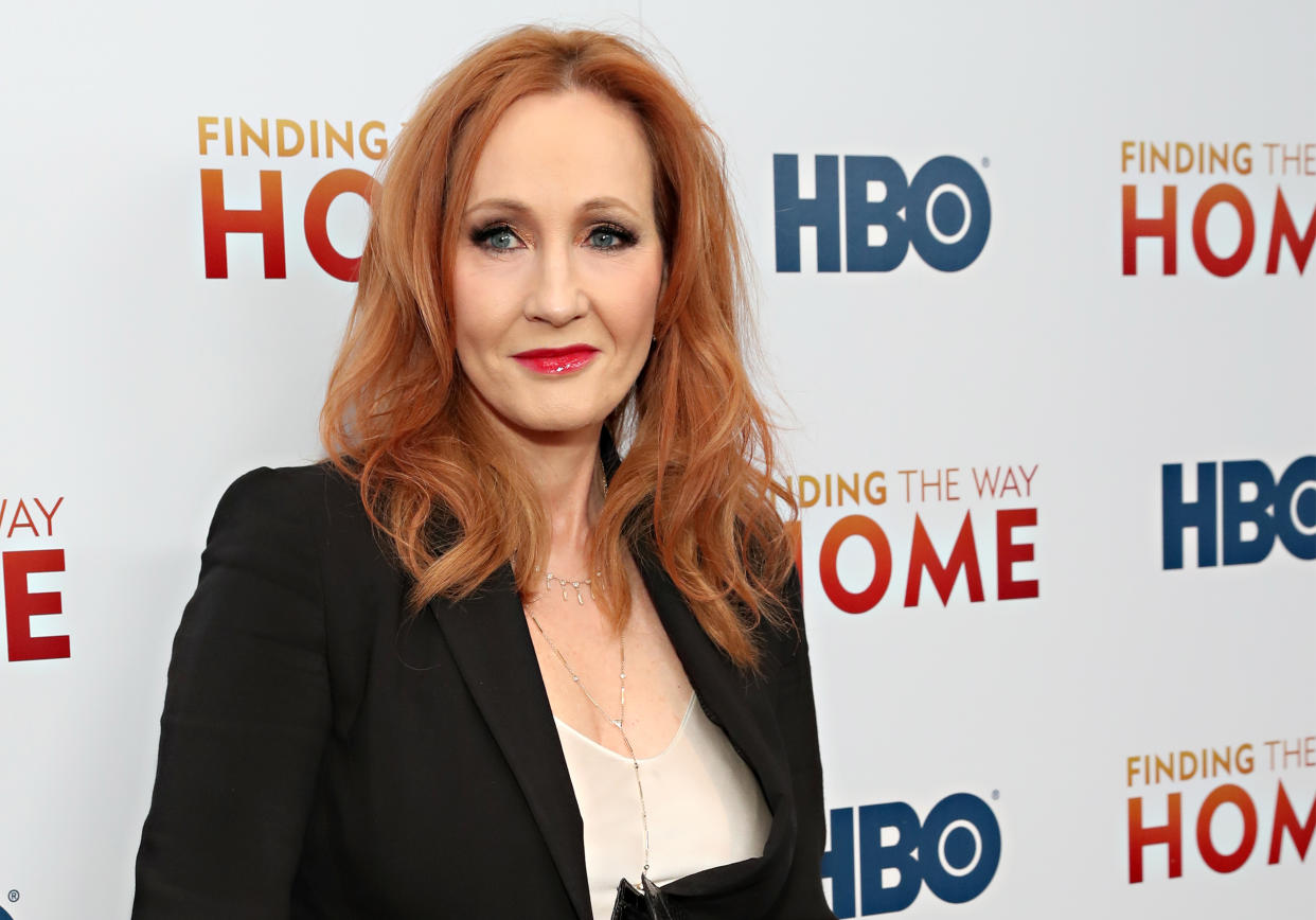 J.K. Rowling is once again discussing the transgender community. (Photo: Cindy Ord/WireImage,)