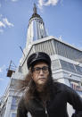 Sean Ono Lennon poses for a portrait on the observation deck of the Empire State building on Thursday Oct. 8, 2020, in New York to promote an album being released of his father's best known songs. On Friday, which would have been John Lennon’s 80th birthday, “GIMME SOME TRUTH. THE ULTIMATE MIXES” will be released. It includes 36 tracks hand-picked by Yoko Ono and Sean Ono Lennon, who serve as executive producer and producer on the project. (Photo by Matt Licari/Invision/AP)