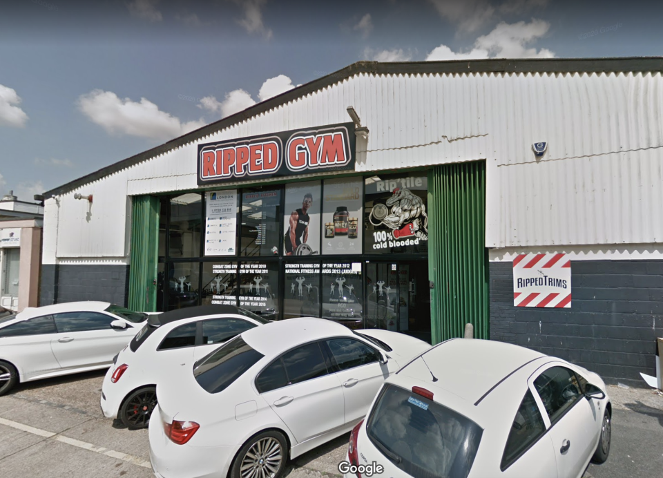 The Ripped Gym, pictured in July 2018. (Google Maps)