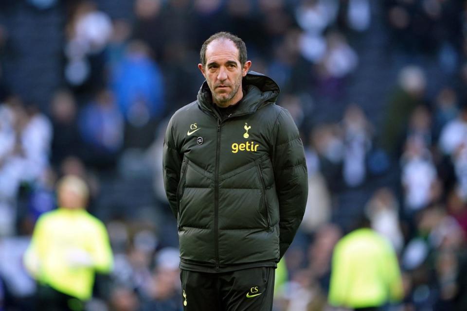 Tottenham assistant manager Cristian Stellini refuses to take full credit for his record (Zac Goodwin/PA) (PA Wire)