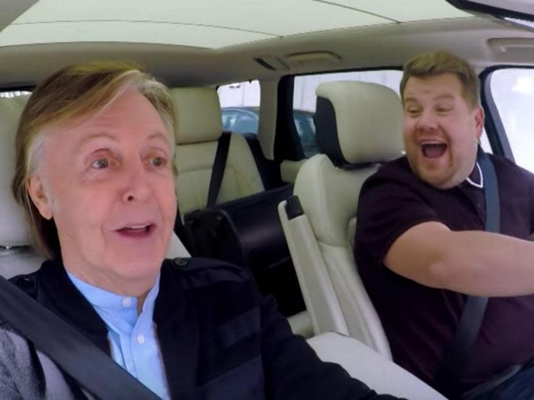James Corden hits Liverpool with Paul McCartney in first look at Carpool Karaoke