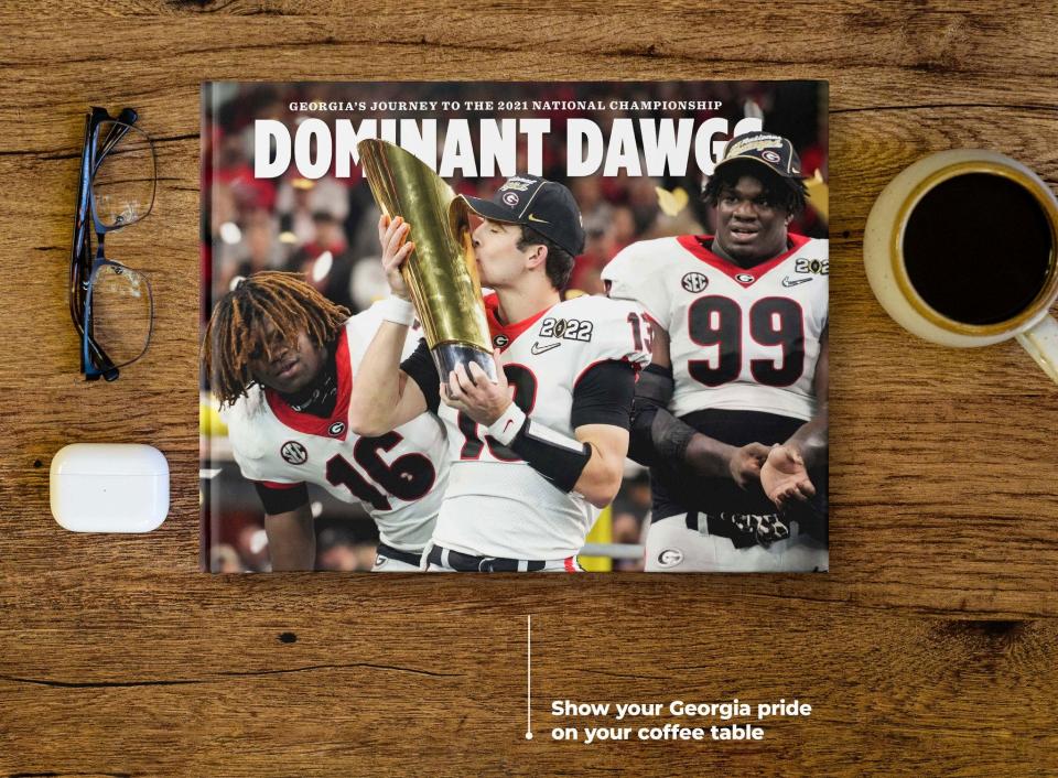 Celebrate Georgia football's first national championship since 1980 with this hardcover collector's coffee-table book.