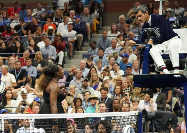 Flashpoint: Serena Williams argues with chair umpire Carlos Ramos