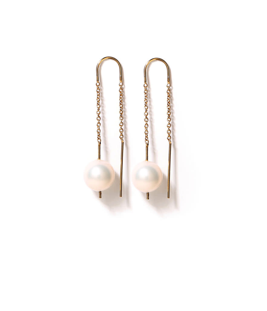 <p>Jason Wu thin-chain earrings with pearls, $395,<a rel="nofollow noopener" href="http://latestrevival.com/products/jason-wu-thin-chain-earrings-with-pearls" target="_blank" data-ylk="slk:latestrevival.com;elm:context_link;itc:0;sec:content-canvas" class="link "> latestrevival.com</a> </p>