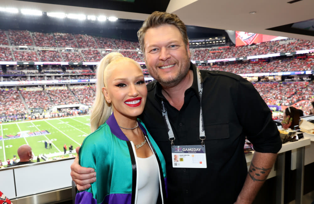 Blake Shelton loves being a stepdad to Gwen Stefani's sons credit:Bang Showbiz