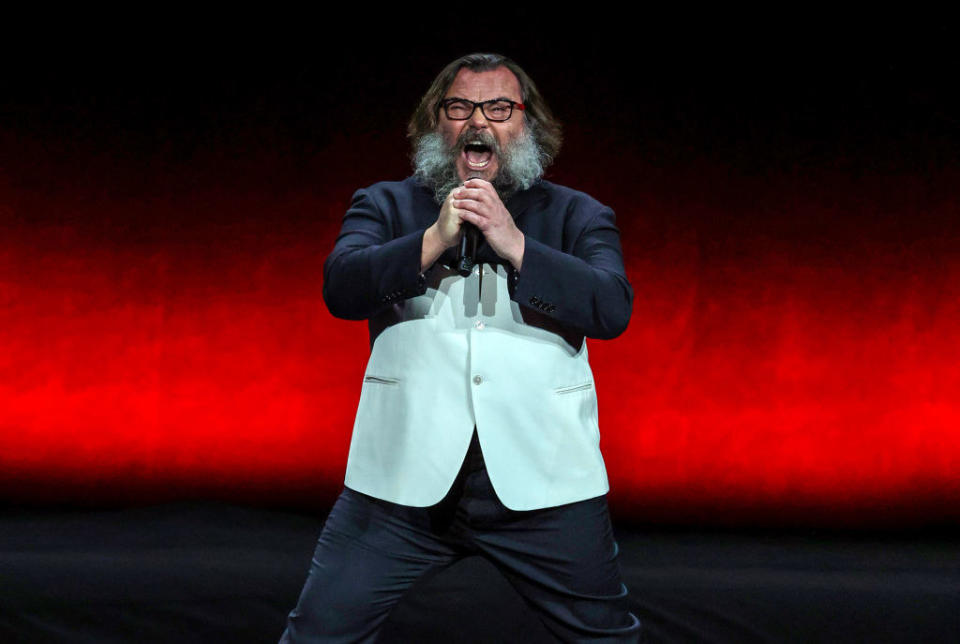 Jack Black onstage