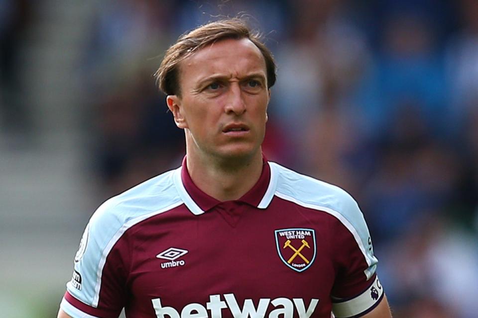 Mark Noble during his final Premier League game. (Getty Images)