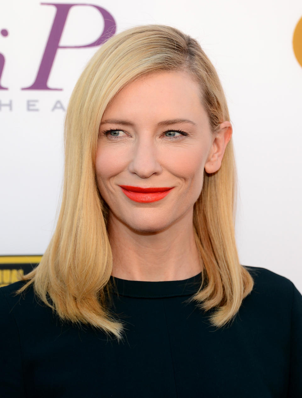 <p>Cate Blanchett attends the 19th Critics’ Choice Movie Awards at Barker Hangar on Jan. 16, 2014, in Santa Monica, Calif. (Photo: Getty Images) </p>