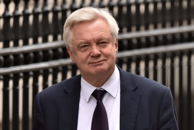 David Davis (Dominic Lipinski/PA)