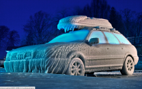 Ice-covered car, Versoix, Switzerland. (<a href="http://www.flickr.com/photos/aubred/6835190815/" rel="nofollow noopener" target="_blank" data-ylk="slk:Photo by Aubred on Flickr.;elm:context_link;itc:0;sec:content-canvas" class="link ">Photo by Aubred on Flickr.</a>)