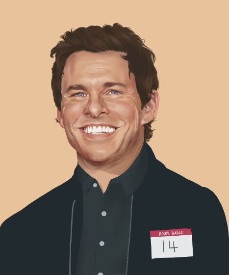 Illustration of James Marsden for WHO'S COUNTING feature.