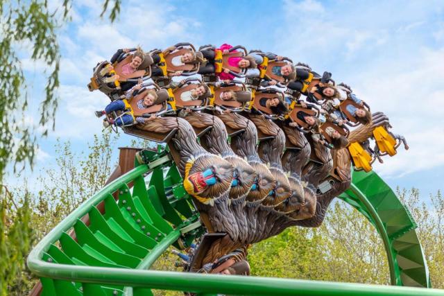 Jumanji rollercoaster that hits 42mph opens at Chessington World