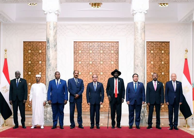 Regional summit of Sudan's neighbour countries in Cairo