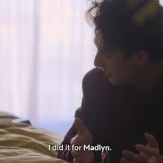 Colby tells Madlyn that he cheated on her to make the experience real