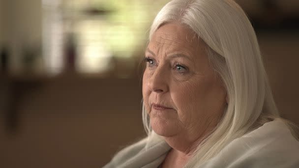 PHOTO: Crissie Schofield, Leo Schofield's second wife, speaks with '20/20' about her years of work trying to exonerate her husband. (ABC News)