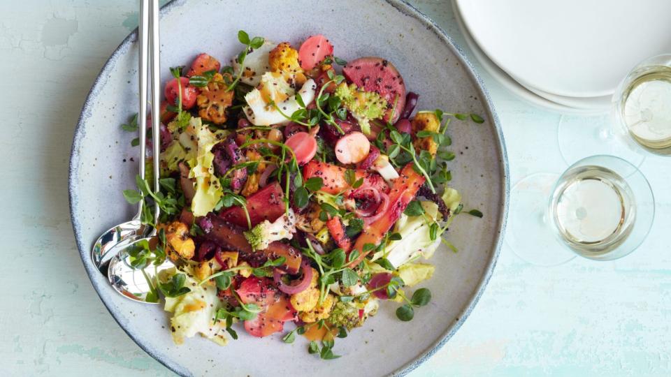 Vegetable Rainbow Salad