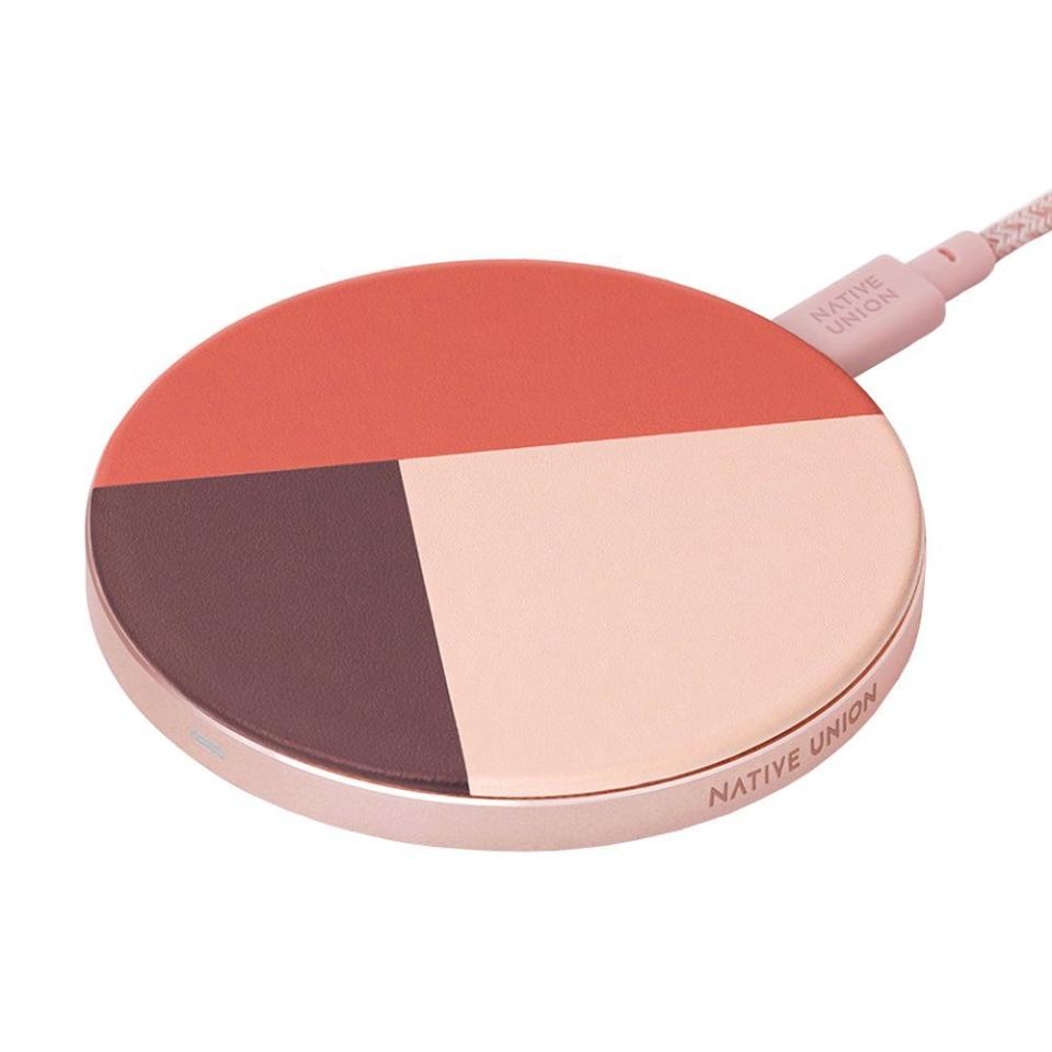 8) Drop Marquetry Wireless Charging Pad