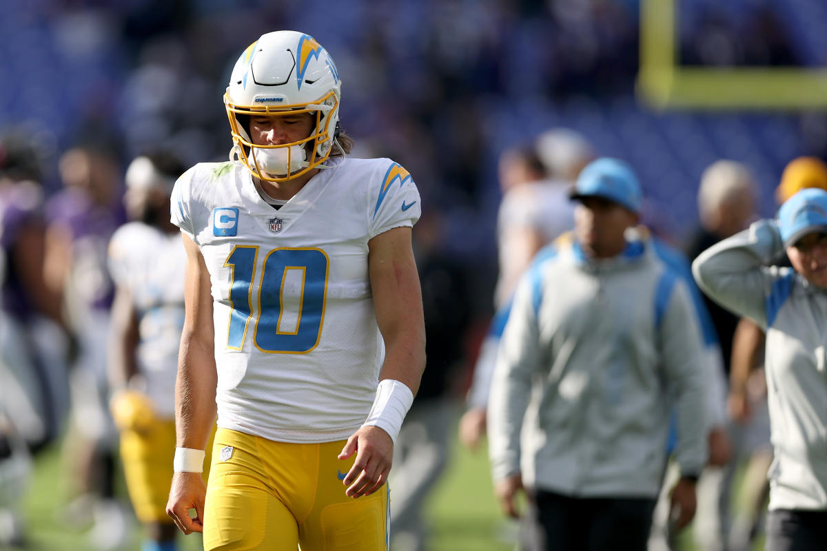 The Los Angeles Chargers' unwillingness to let Justin Herbert attack  downfield is costing them wins, NFL News, Rankings and Statistics