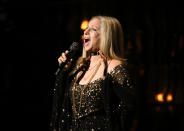Endlich mal wieder on stage: Barbra Streisand!
