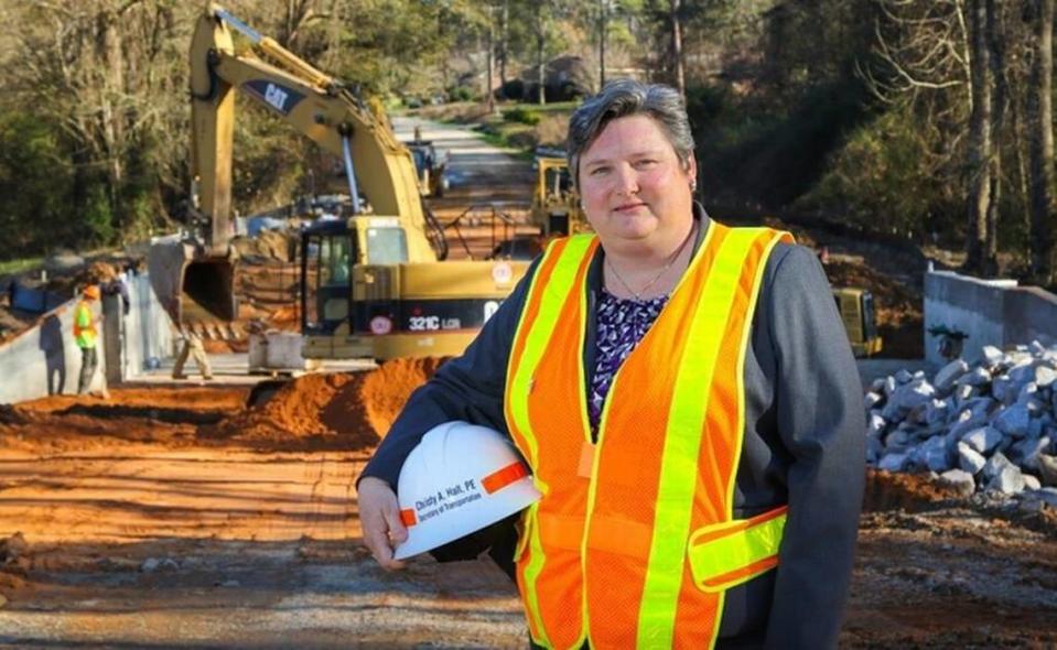 Former South Carolina transportation secretary Christy Hall was active in getting the new Exit 81 interchange on Interstate 77 completed in Rock Hill, after the Carolina Panthers announced they wouldn’t build their headquarters beside it.