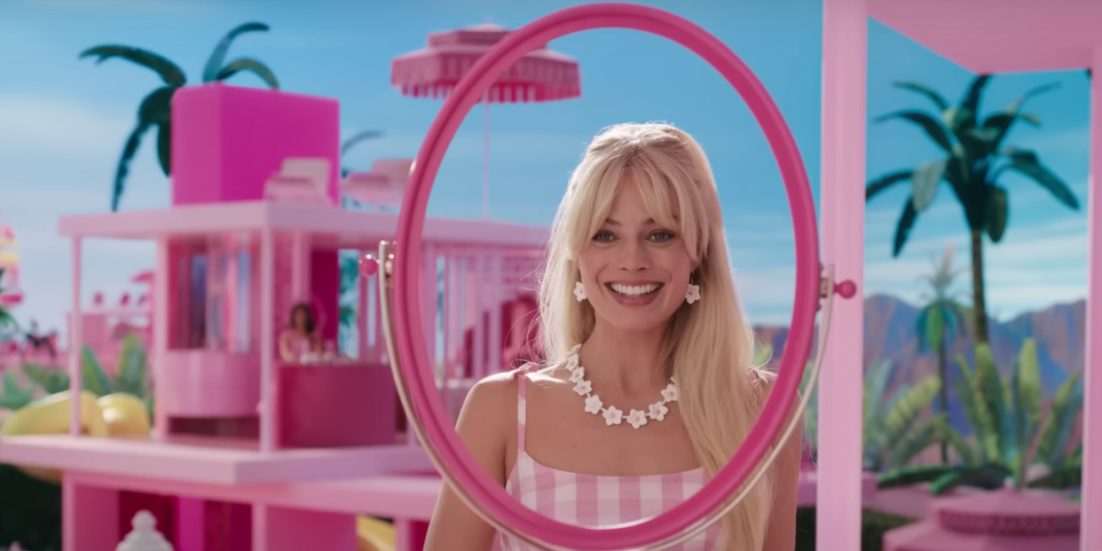 margot robbie in barbie