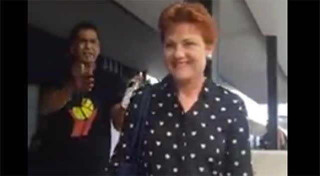 Pauline Hanson has copped a spray from an Indigenous leader labeling her a 