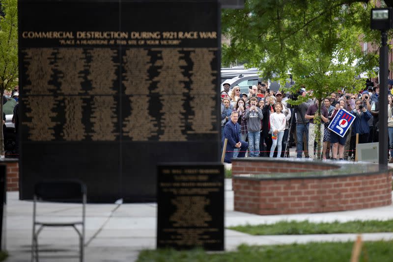 U.S. President Biden marks 100th anniversary of the Tulsa race massacre