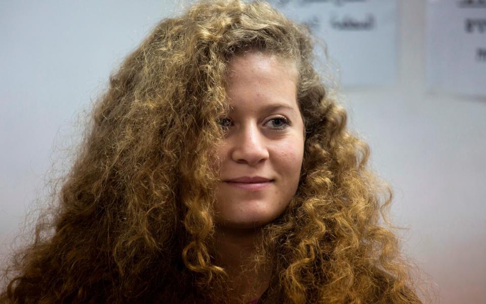 Palestinian activist Ahed Tamimi