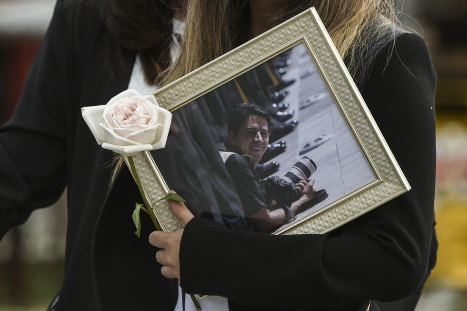 Paúl Rivas Bravo, award-winning photographer for the Quito daily El Comercio, killed in southwest Colombia, April 10-12, 2018. (Photo: Luis Robayo/AFP/Getty Images)