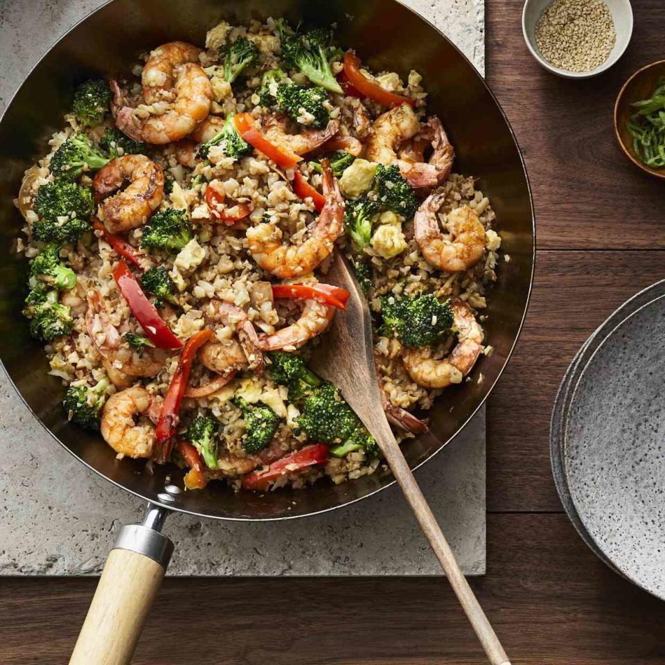 Shrimp Cauliflower Fried Rice