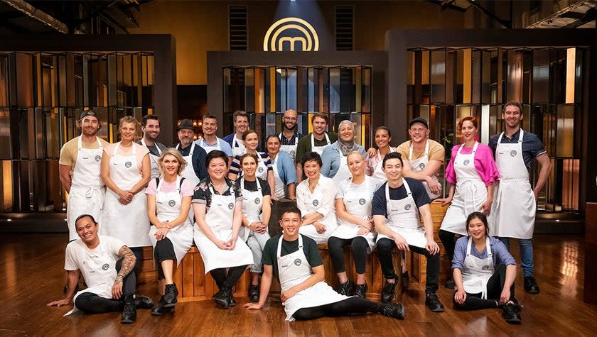 The contestants of MasterChef: Back to Win.