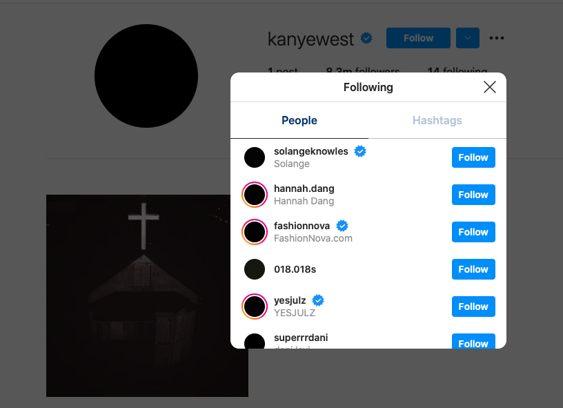 Photo credit: Kanye West, @kanyewest - Instagram