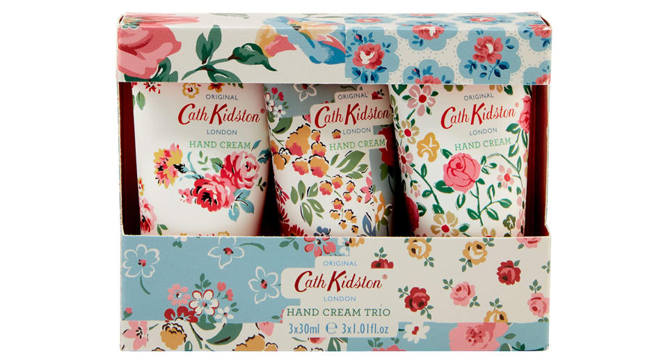 Cath Kidston Cottage Patchwork Hand Cream Trio Gift Box Travel Size 