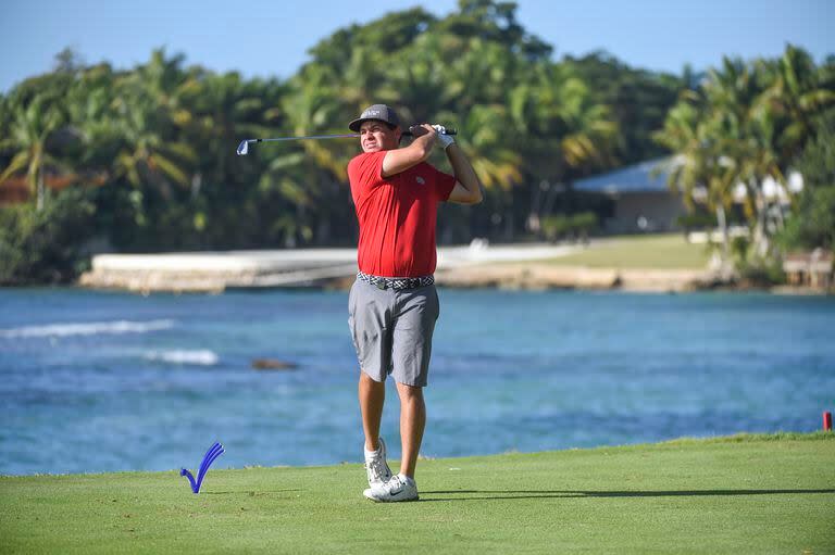 El golfista peruano Julian Perico fue quien finalizó en la primera posición del LAAC tras la segunda vuelta