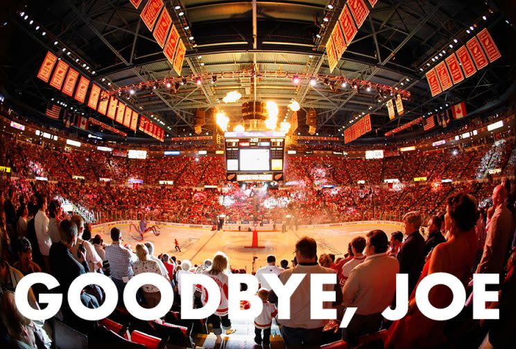 PHOTOS: A look inside Joe Louis Arena as crews demolish former