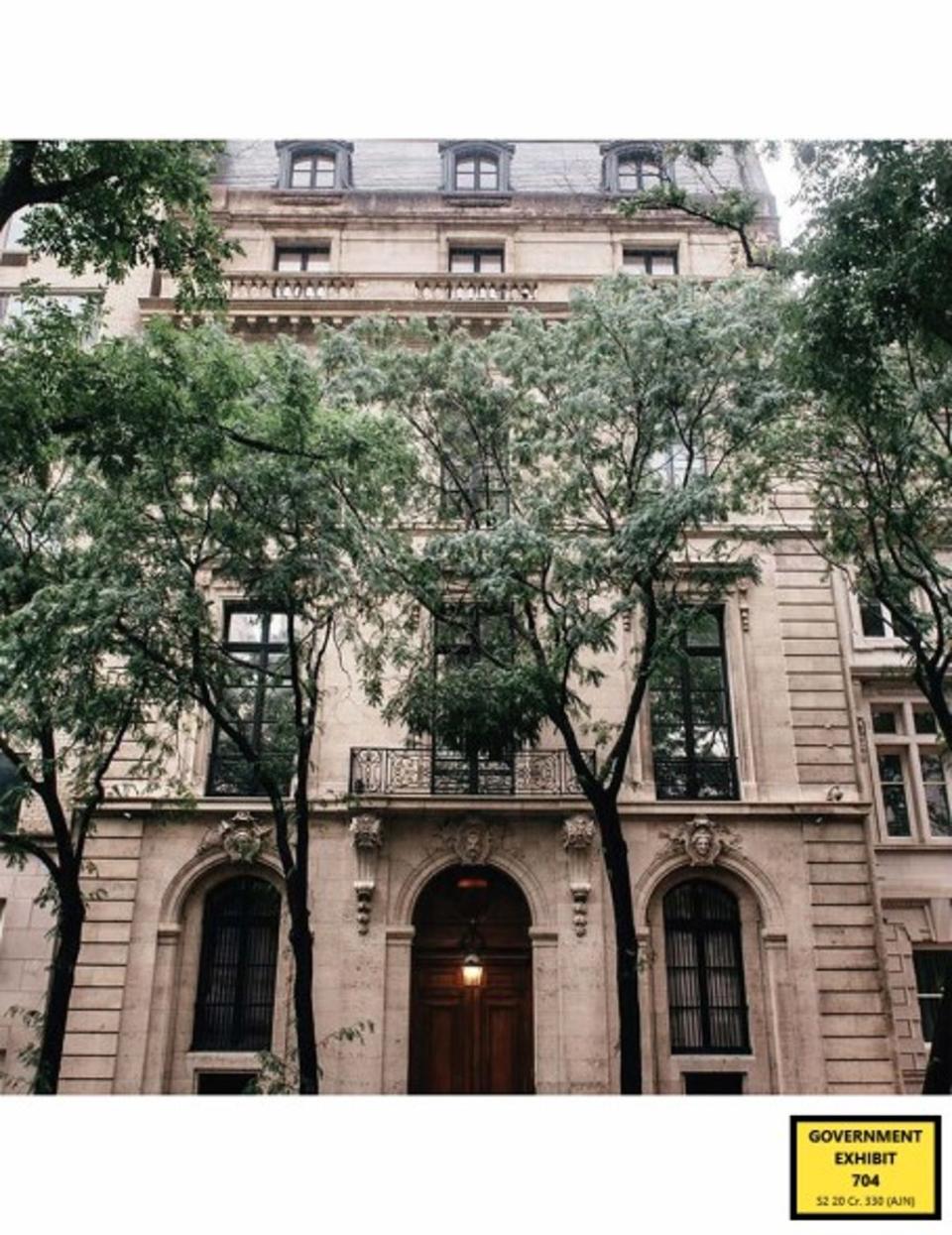 Casa de Epstein en Nueva York (Departamento de Justicia de EE.UU.)