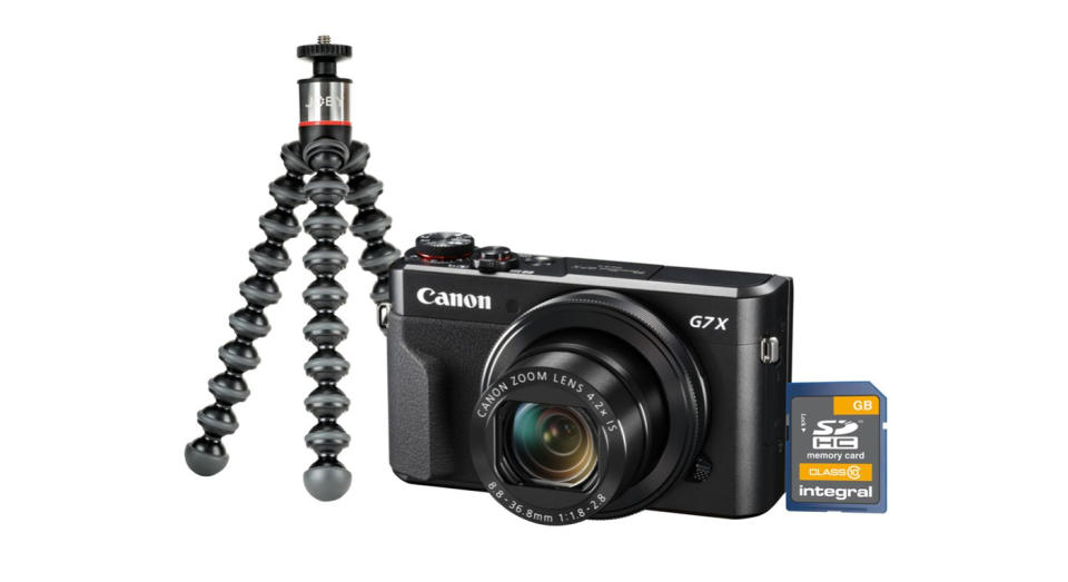 CANON PowerShot G7 X MK II Compact Camera Vlogging Kit