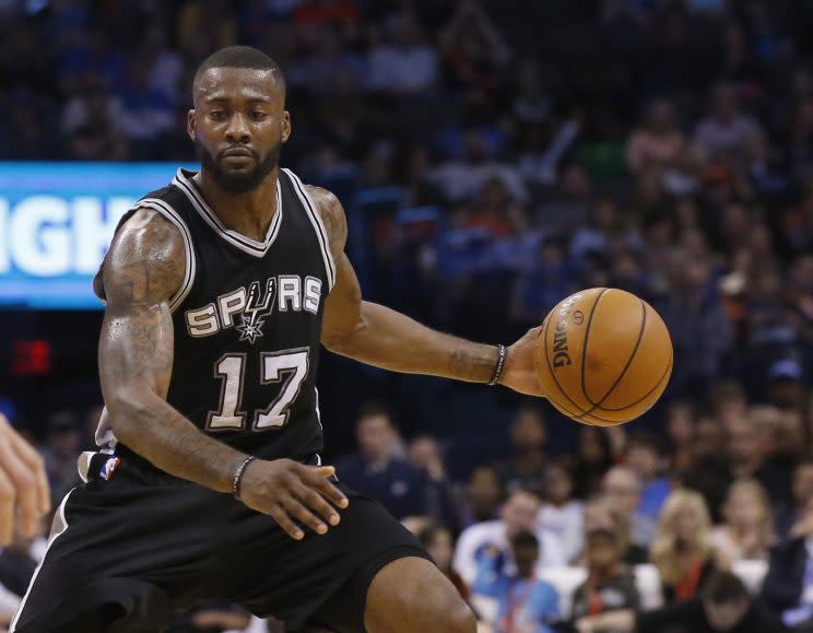 Jonathon Simmons played two seasons for the Spurs. (AP)