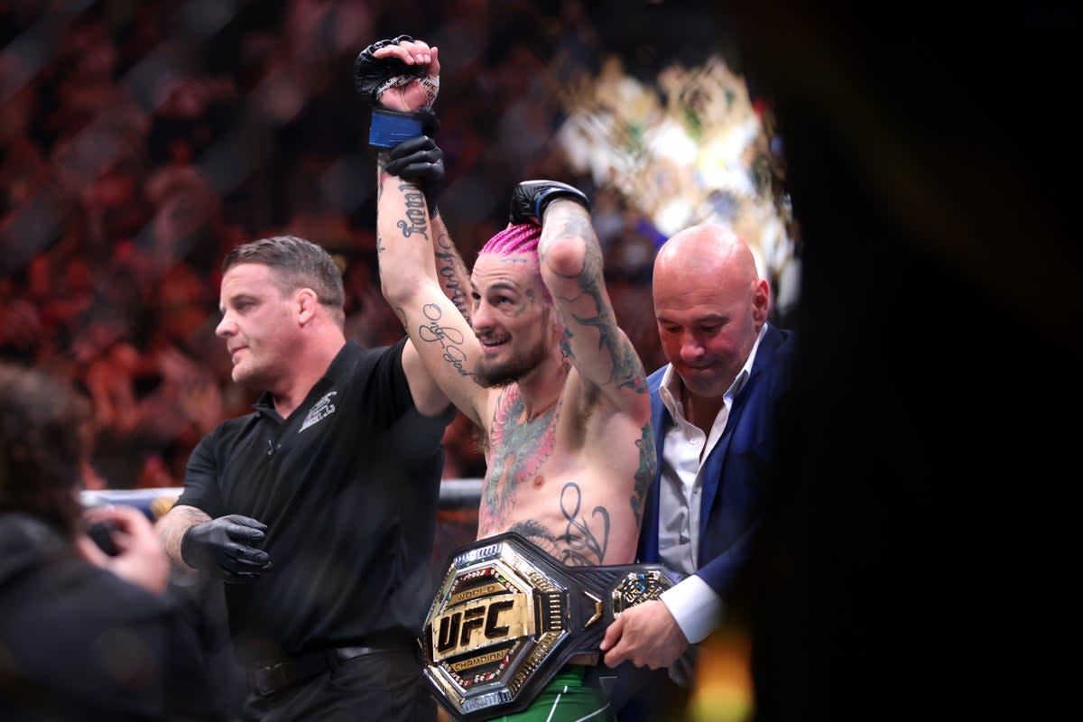 O’Malley is crowned UFC men’s bantamweight champion (Getty Images)