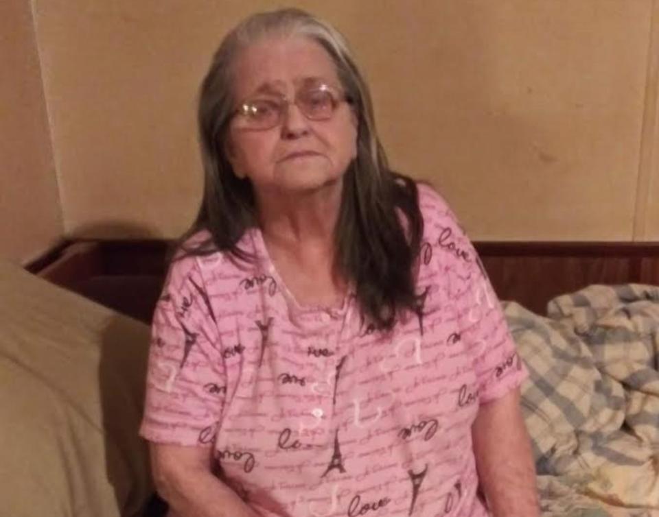 Angela Haislip's 70-year-old mother, Charlotte, lost power to the mobile home she shares with her husband, who is recovering from a severe stroke.  (Photo: Courtesy of Angela Haislip)