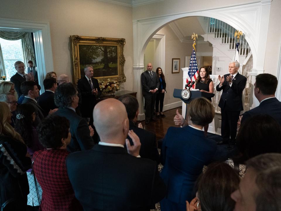 Governors Lunch at the Vice President's Residence