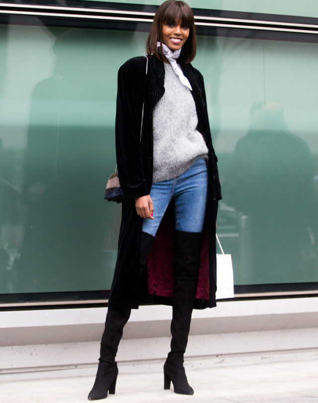 7 thigh-high boot outfit ideas