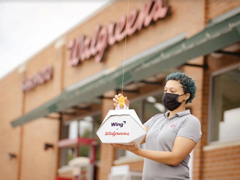 Wing and Walgreens partner for drone deliveries