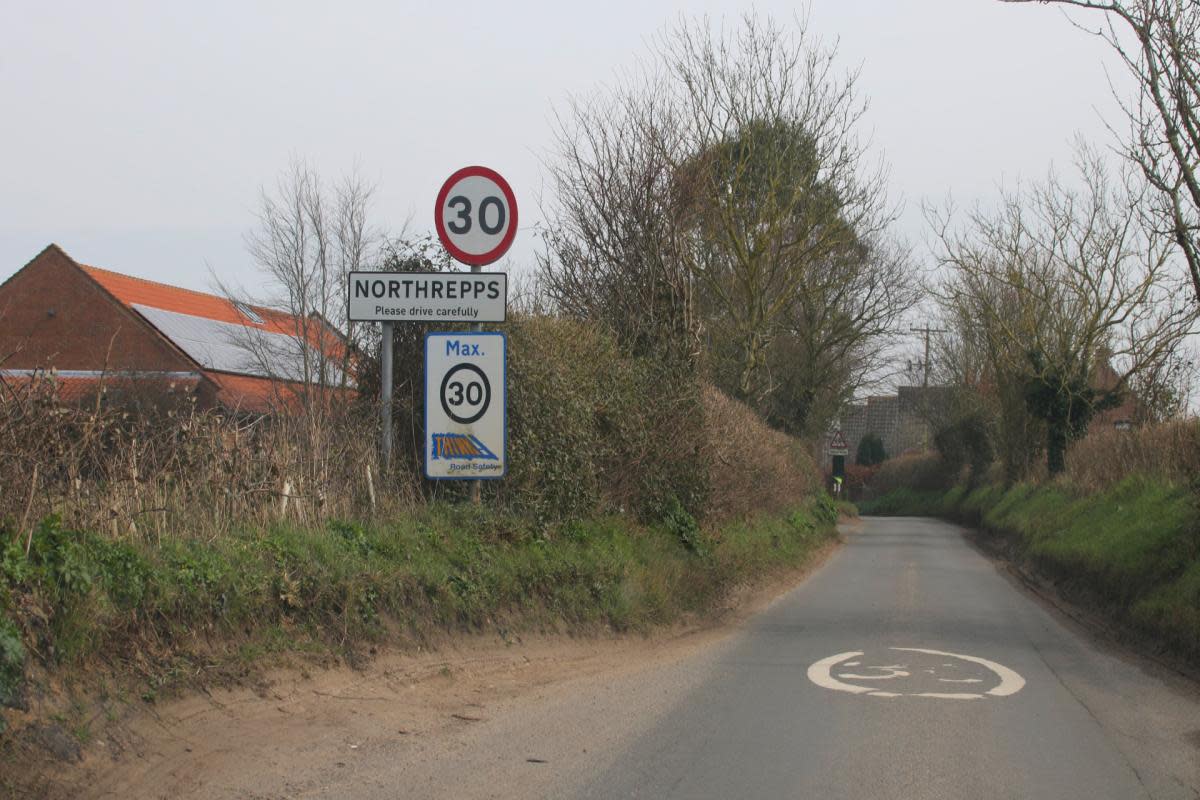 The plane was found in a field in Northrepps <i>(Image: Newsquest)</i>