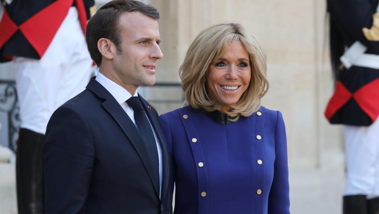 Emmanuel et Brigitte Macron - Ludovic Marin - AFP

