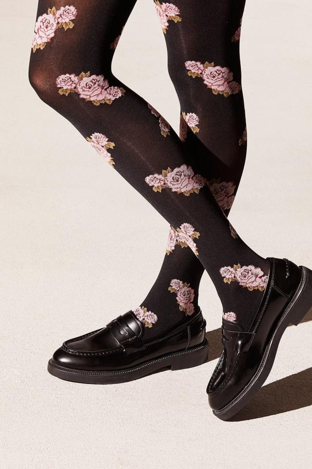 Emilio Cavallini Flowers Patterned Tights