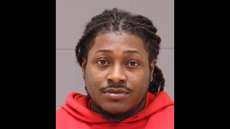 A booking photo of Devaughntre Bates from the Kent County jail.