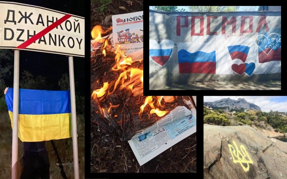 Resistance against the Russian occupation still endures in Ukraine